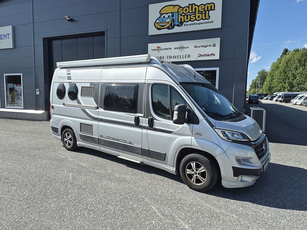 Globecar Globescout Style 150 hk, extra bädd fram, 1 ägare