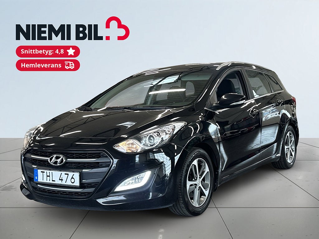 Hyundai i30 Kombi 1.6 GDI Comfort S&V-hjul/Psens/M&K-värm/Rattvärme
