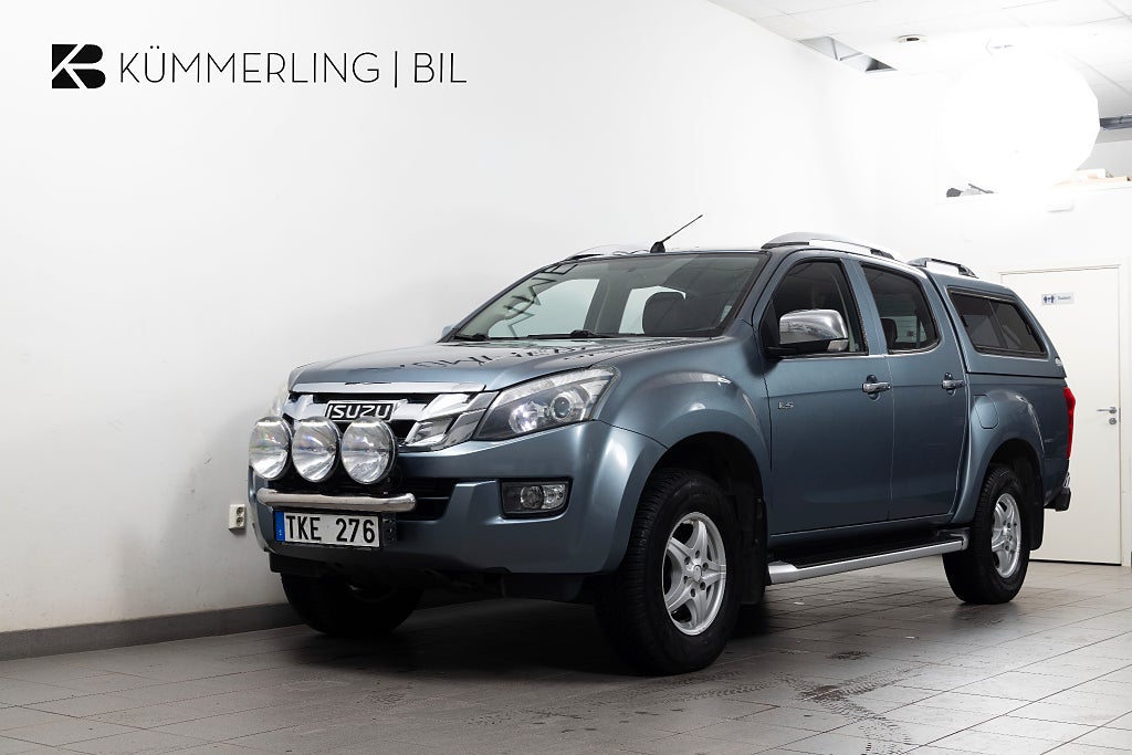Isuzu D-Max Crew Cab 2.5 4WD LS Läder/Elstol/Drag/Moms