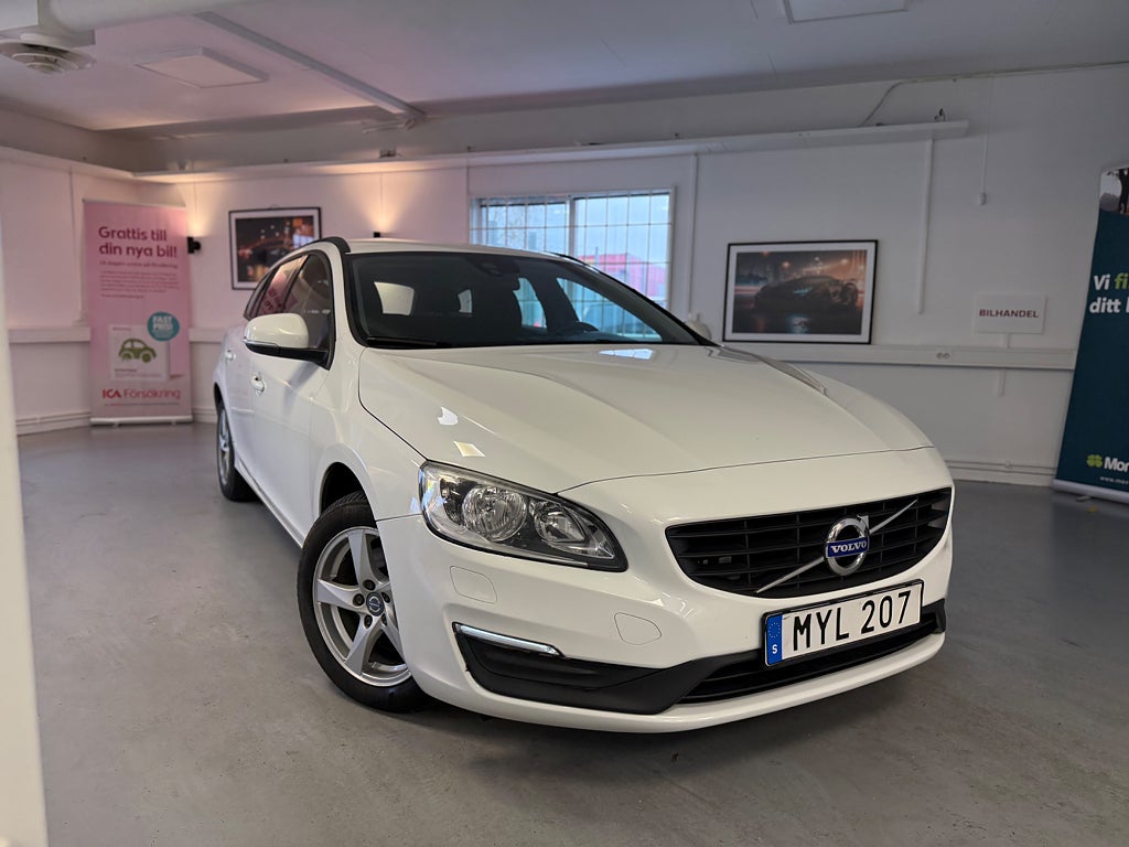 Volvo V60 D2 ** Ny besiktad ** Ny inkommen års skatt 1.103kr