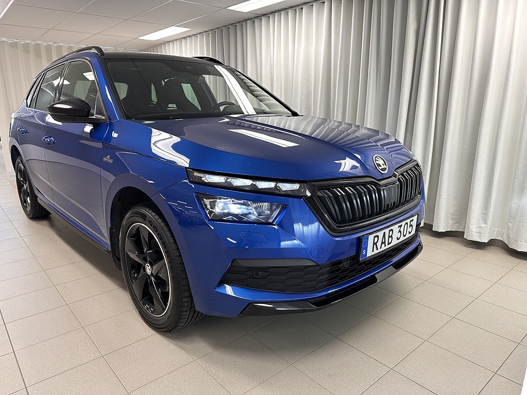 Skoda Kamiq MONTE CARLO 1,0 TSI 110 HK Drag