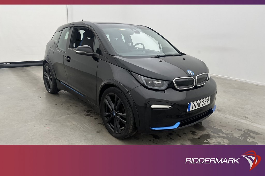 BMW i3s 94 Ah 183hk Comfort Advanced Kamera Navi CarPlay