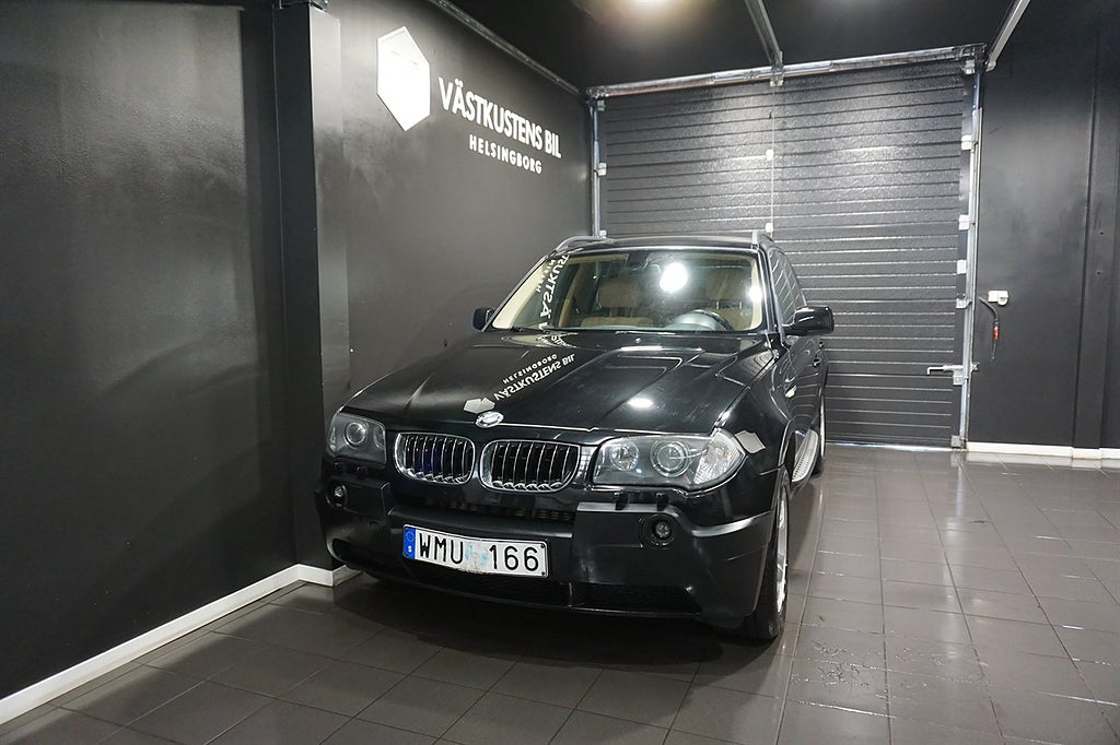 BMW X3 2.5i Automatisk, Ny Bes, AWD, Skinn 192hk