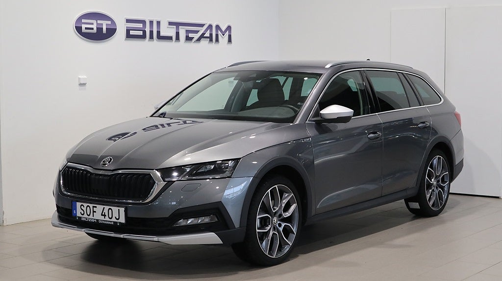 Skoda Octavia Combi 2,0 TDI 200 Hk DSG 4x4
