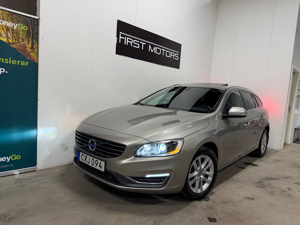 Volvo V60 D4 Geartronic Summum Euro 6/3-Brukare/Drag/Taklucka 