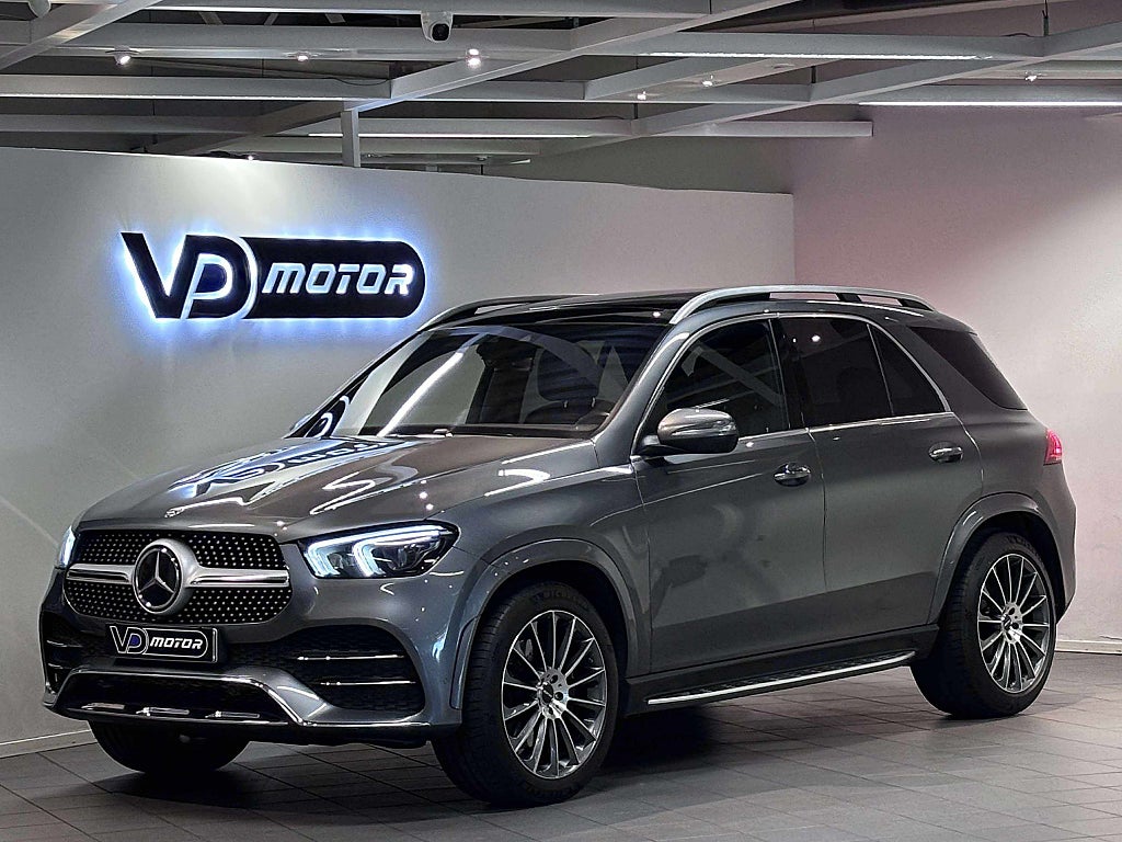 Mercedes-Benz GLE 350 d 4M AMG Pano Burmester D-värm Drag 