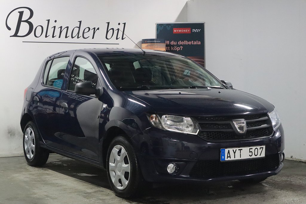 Dacia Sandero 0.9 TCe DRAGKROK HEMLEVERANS SERVAD BESIKTIGAD