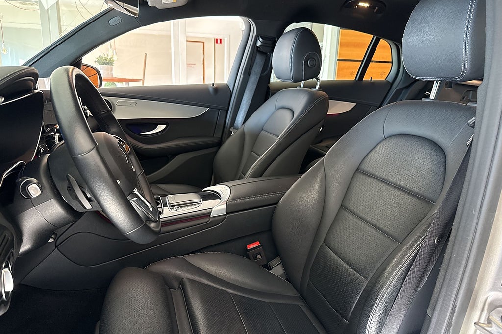 Mercedes-Benz GLC 300 de Coupé 4MATIC Aut P-värm Kamera Skinn Navi Moms miniatyr 12