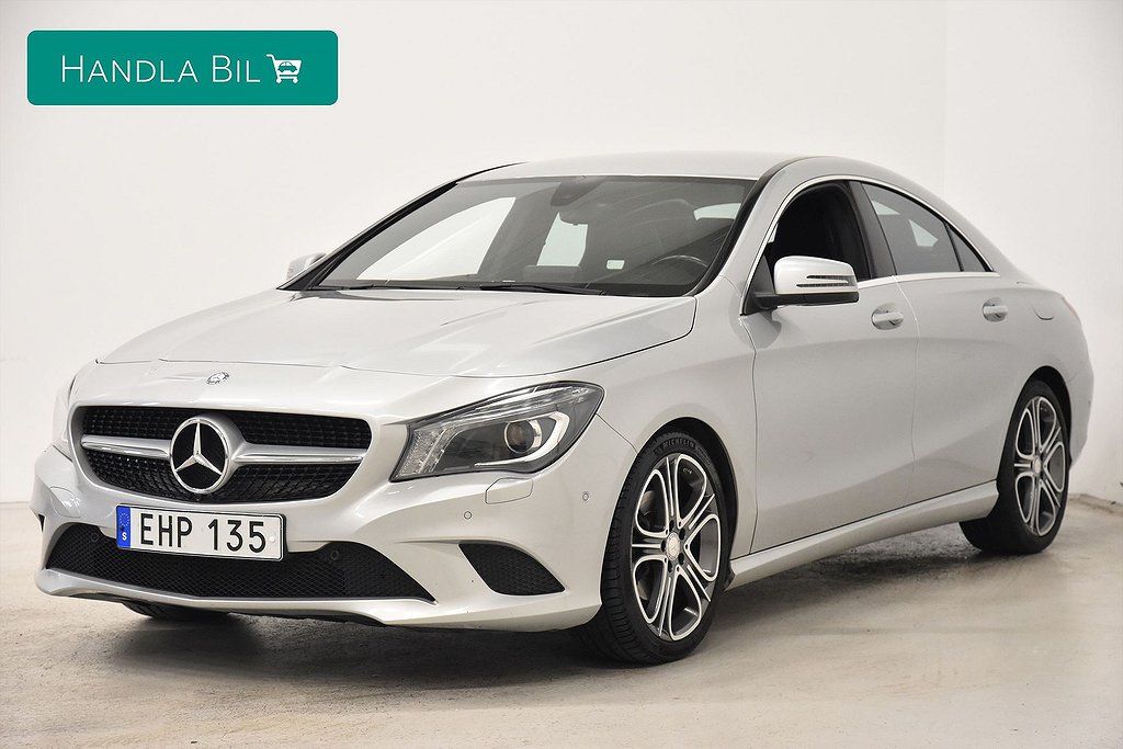 Mercedes-Benz CLA 200 Aut Navi B-Kam Nybes SoV-Hjul 156hk