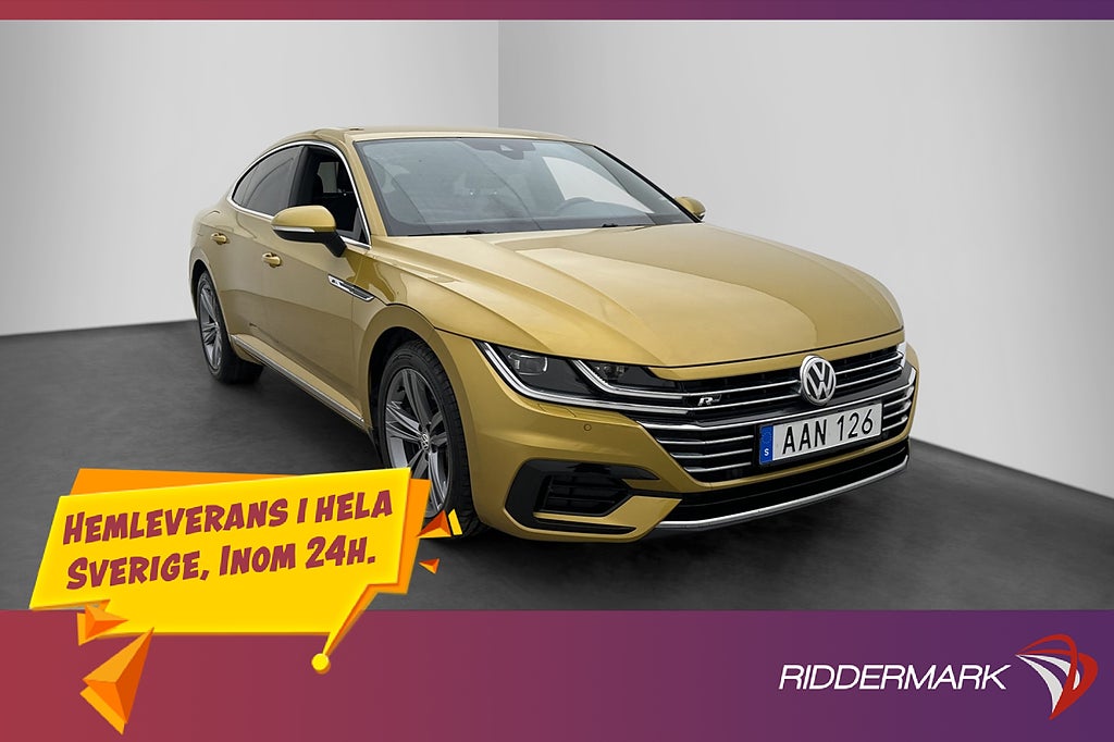 Volkswagen Arteon GTS 4M 240hk R-Line Värmare Dynamic-Chassi