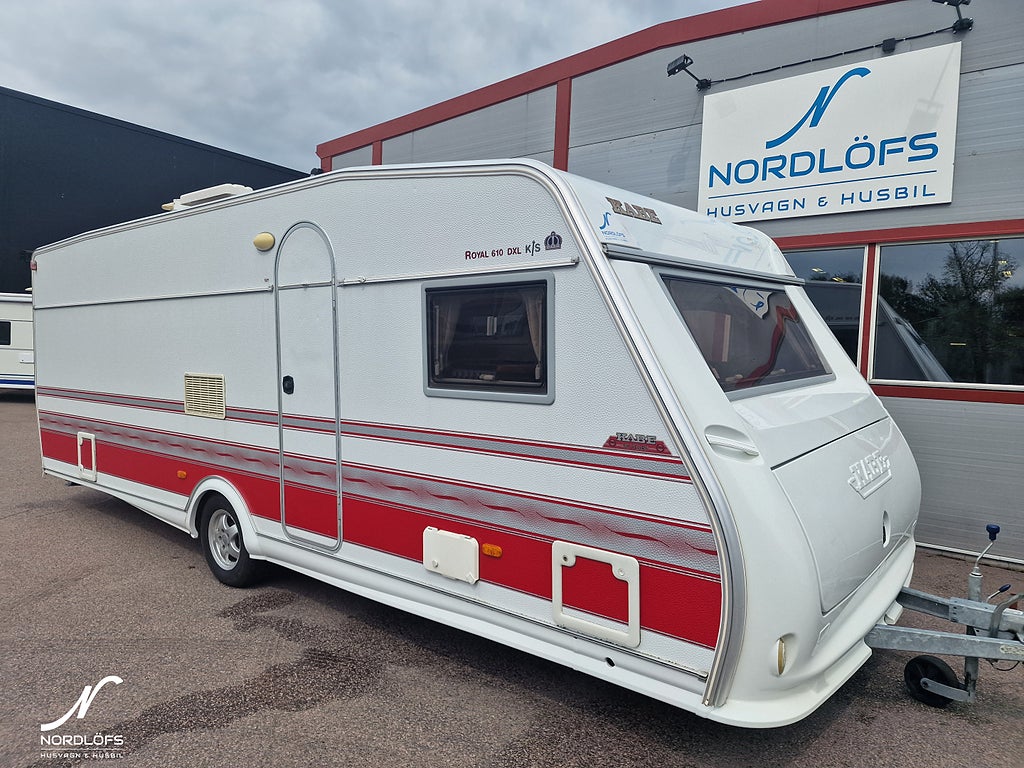 Kabe ROYAL 610 DXL KS* AC / Förtält / Ugn