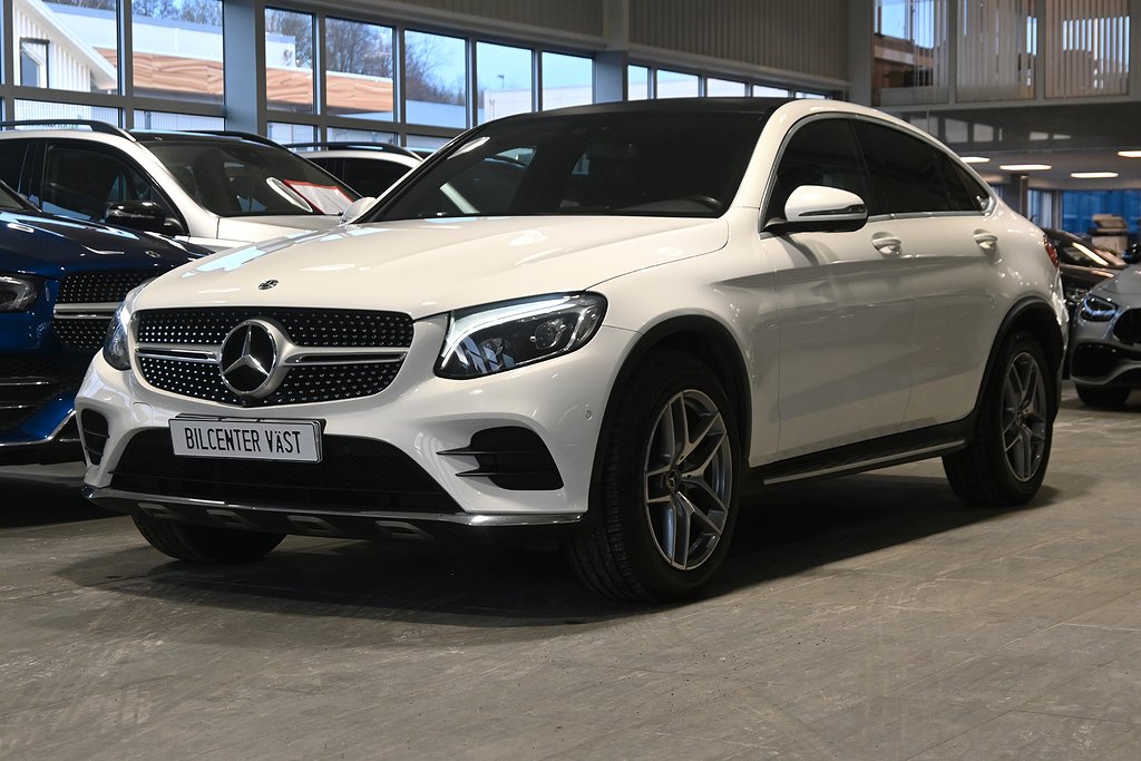 Mercedes-Benz GLC 220 d Coupé 4M AMG Sky Burmester Värmare 