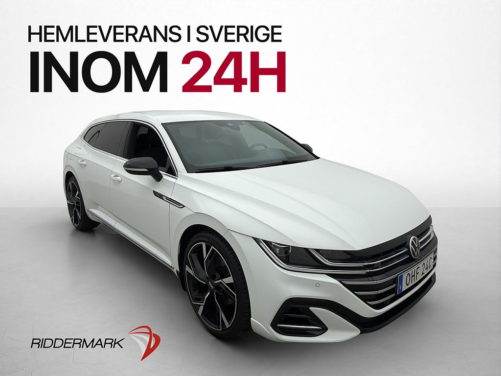 Volkswagen Arteon 1.5 TSI 150hk R-Line Cockpit Kamera Drag