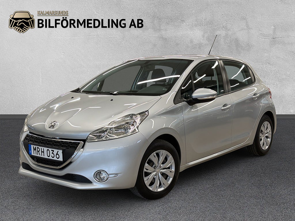 Peugeot 208 5-dörrar 1.2 PureTech 82 M/K-Värm 1 Brukare 0,45L/Mil 