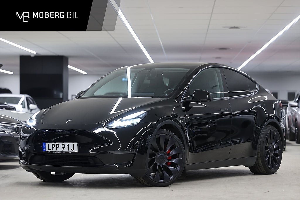 Tesla Model Y Performance 534hk *Kampanj!* AP Pano Läder Keyless MOMS
