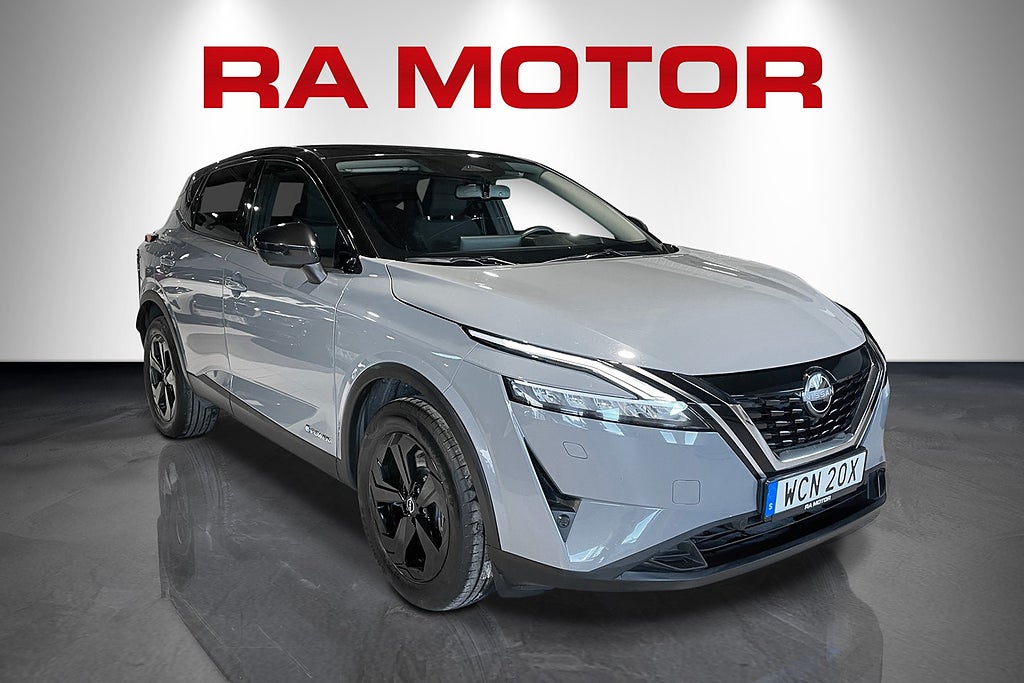 Nissan Qashqai e-POWER Hybrid 190hk Black Edition | Navi | Kamera |