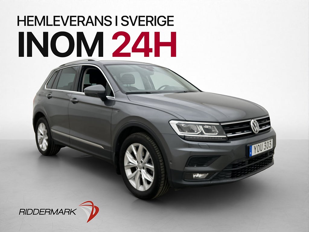 Volkswagen Tiguan TSI 4M Kamera Värmare Dragkrok CarPlay