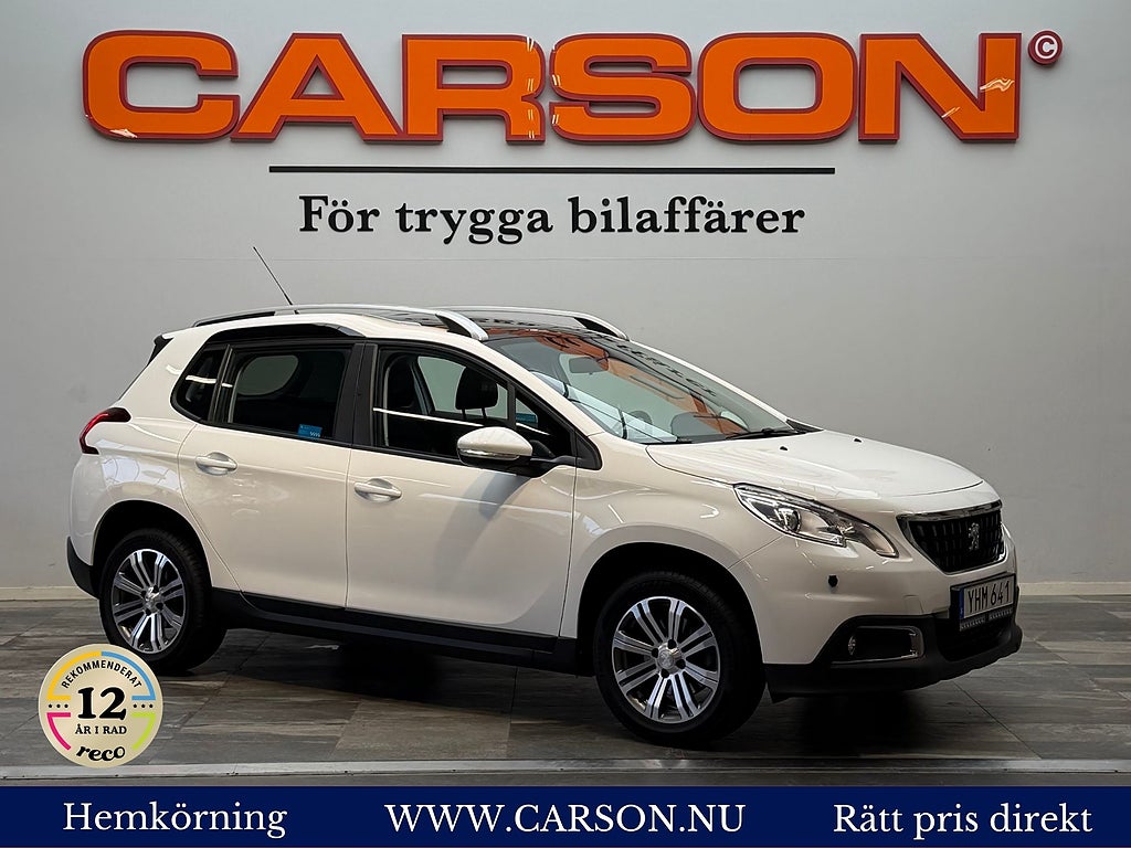 Peugeot 2008 1.2 PureTech 110 EAT Panorama Motorvärmare 110hk