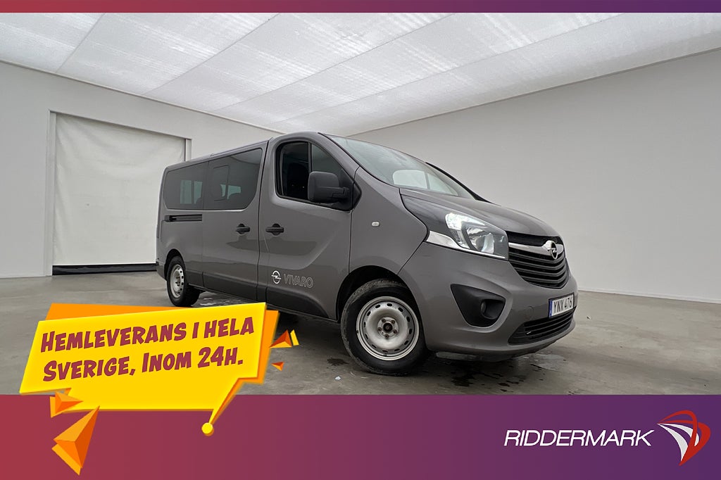 Opel Vivaro Kombi Lång 1.6 CDTI B-Kamera PDC 9-Sits Moms