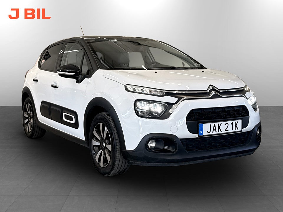 Citroën C3 Shine 1.2 PT 110hk Aut CARPLAY BACKSENSORER
