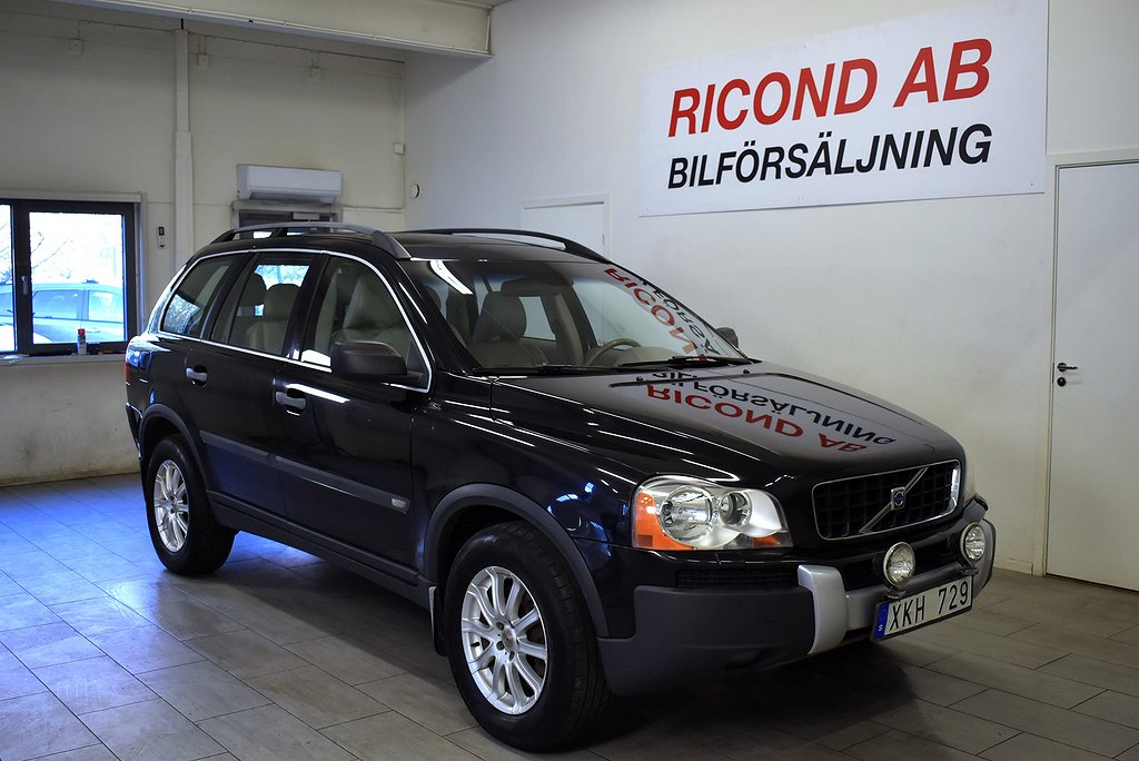 Volvo XC90 D5 AWD 185HK SUMMUM DRAGKROK MKT UTR FINT SKICK