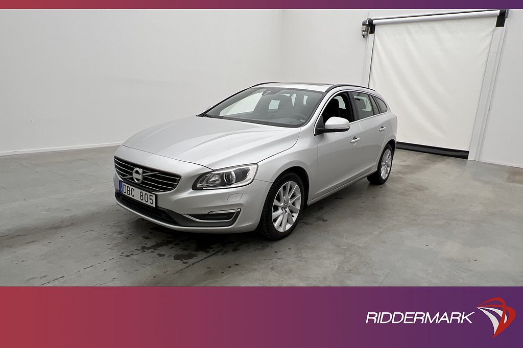 Volvo V60 D4 Momentum VOC Värmare Taklucka Sensorer GPS Drag