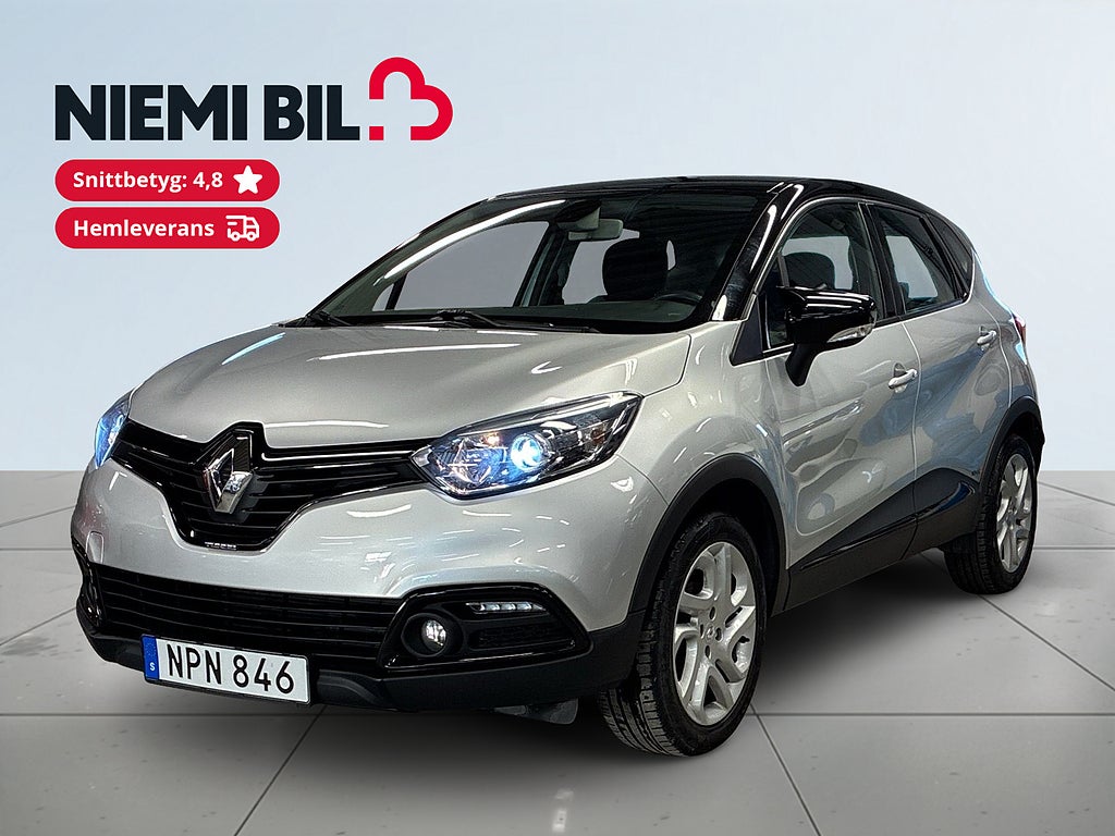 Renault Captur 0.9 TCe S&V-Däck/Drag/Sensorer/Farthållare/Låg Skatt