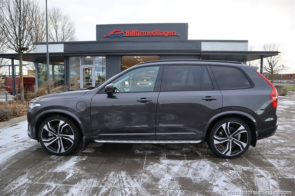 Volvo XC90 T8 Recharge AWD 455hk Sidestep V-hjul Ultimate Dark Edition.