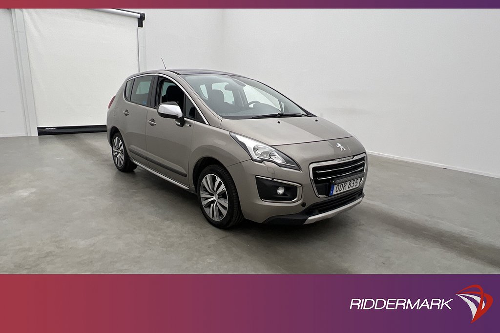 Peugeot 3008 1.2 e-THP 130hk Style Pano Värm Sensorer Drag