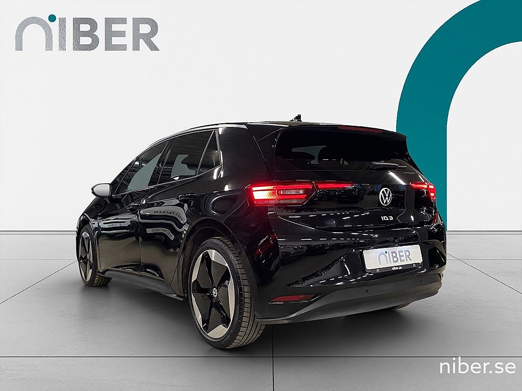 Volkswagen ID.3 Pro S, 231hk, Edition, Komfortpkt, Assist pkt, ext pkt