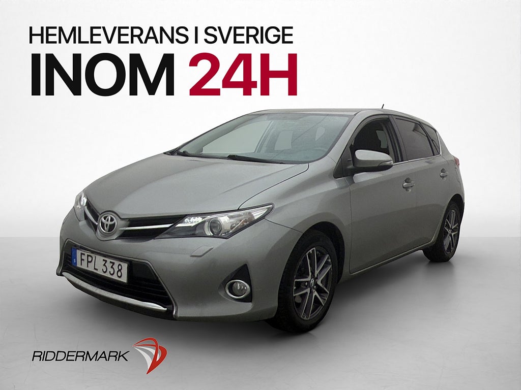 Toyota Auris 1.6 Edition Feel Kamera 0.59l/mil Nyservad