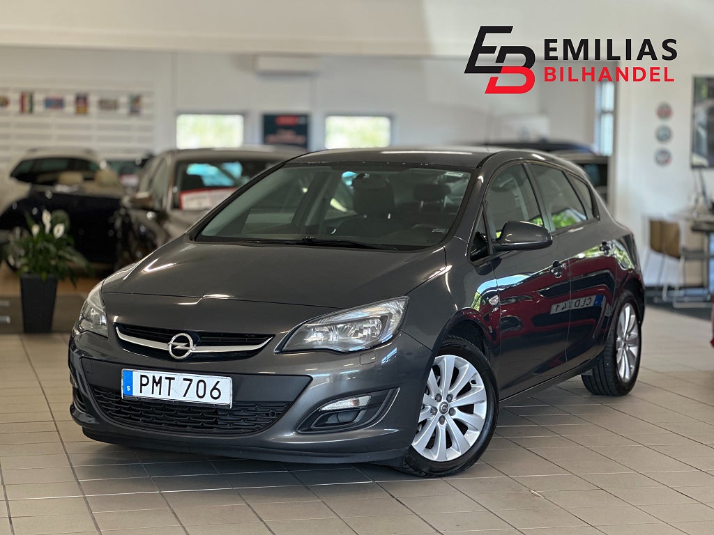 Opel Astra 1.4 Turbo Active Rattvärme P-sensorer 140hk