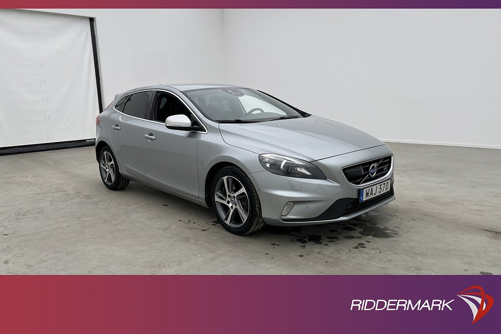 Volvo V40 D4 190hk R-Design D-Värm VOC Navi BLIS Drag