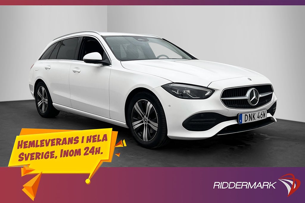 Mercedes-Benz C 220 T d 200hk Avantgarde Värmare Drag Kamera