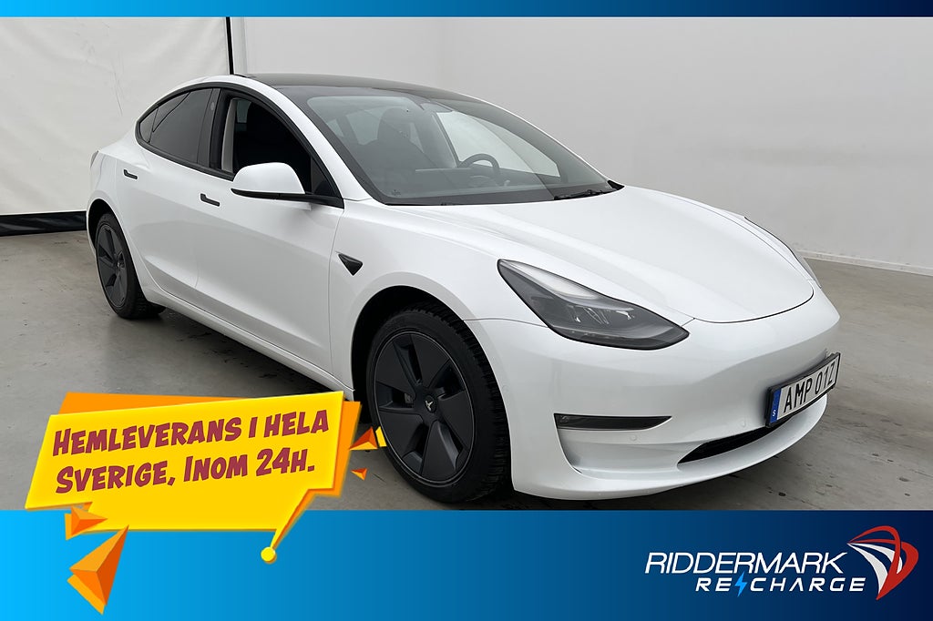 Tesla Model 3 Long Range Dual Motor AWD Svensksåld Autopilot