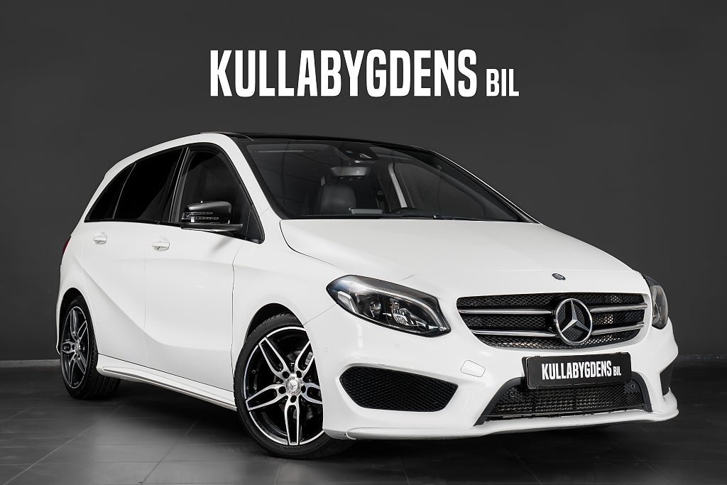 Mercedes-Benz B 200 d 4M Aut AMG Night |H/K|Drag|Värmare|Pano