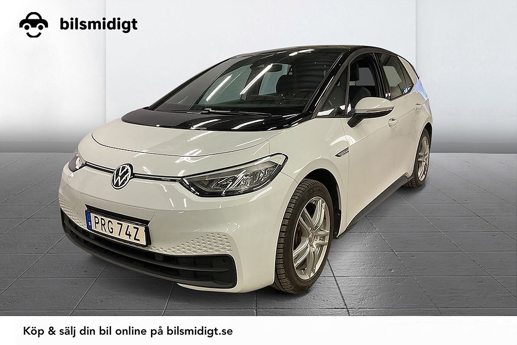 Volkswagen ID.3 Pro Performance Komfortpkt Cockpit AdaptivFH 204hk