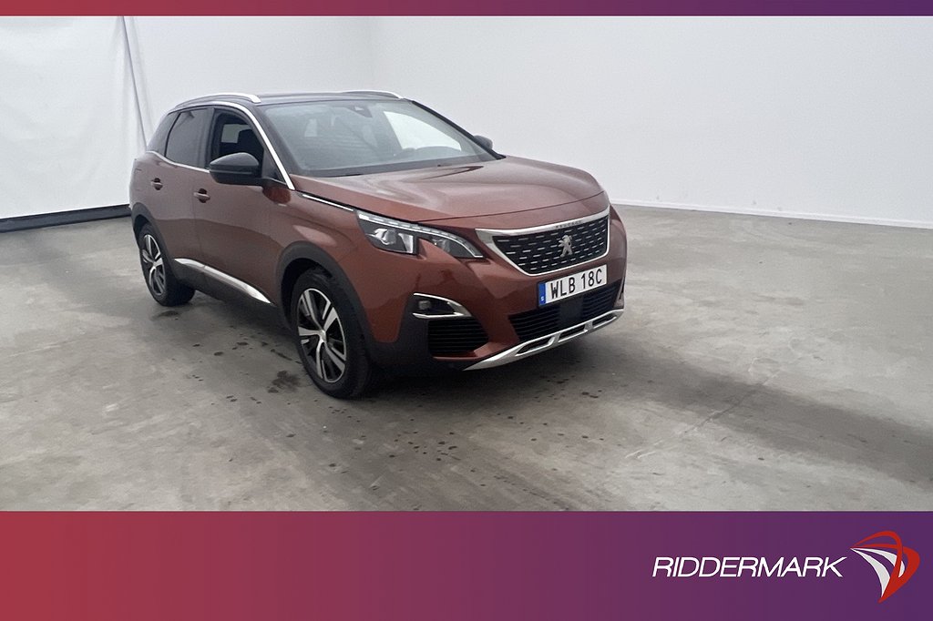 Peugeot 3008 GT HYBRID AWD 300hk Cockpit Pano Kamera Drag