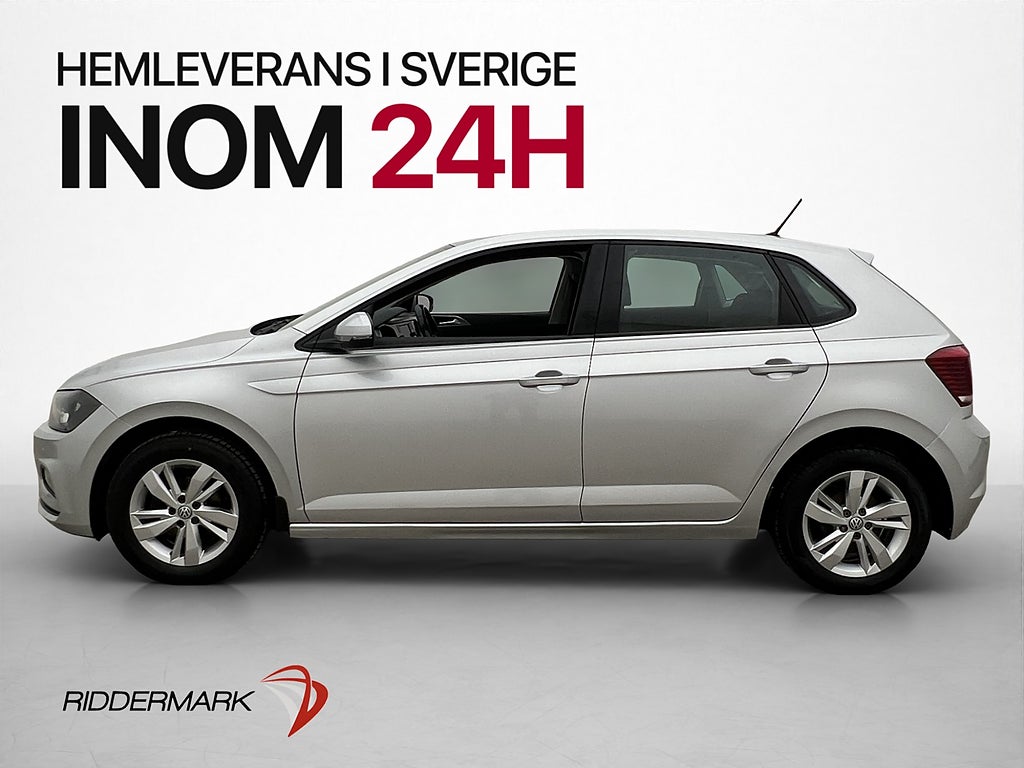 Volkswagen Polo 1.0 TSI 95hk Komfort Sensorer Bluetooth