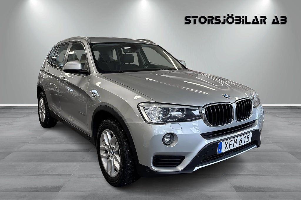 BMW X3 xDrive20d Steptronic Euro 6 +Vinterhjul