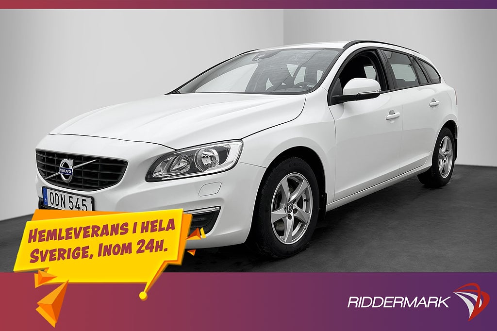 Volvo V60 T3 P-sensorer Bluetooth 0.58 l/mil 152hk