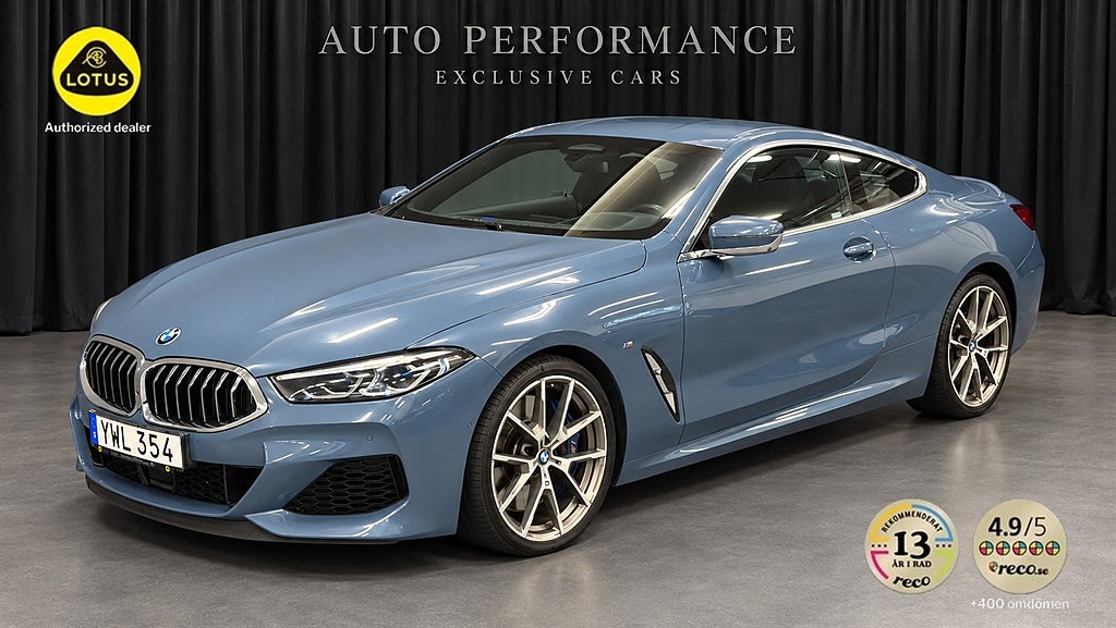 BMW M850i xDrive Coupé V8 530hk / Hemleverans /