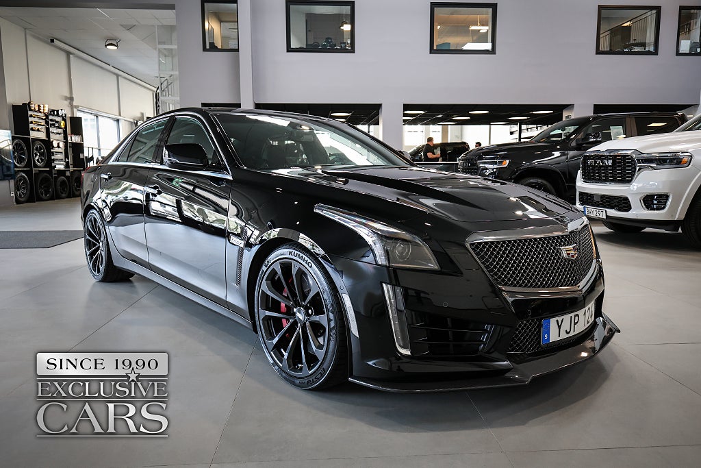 Cadillac CTS -V 6.2 V-Series / Svensksåld/ En ägare / 649HK 853NM