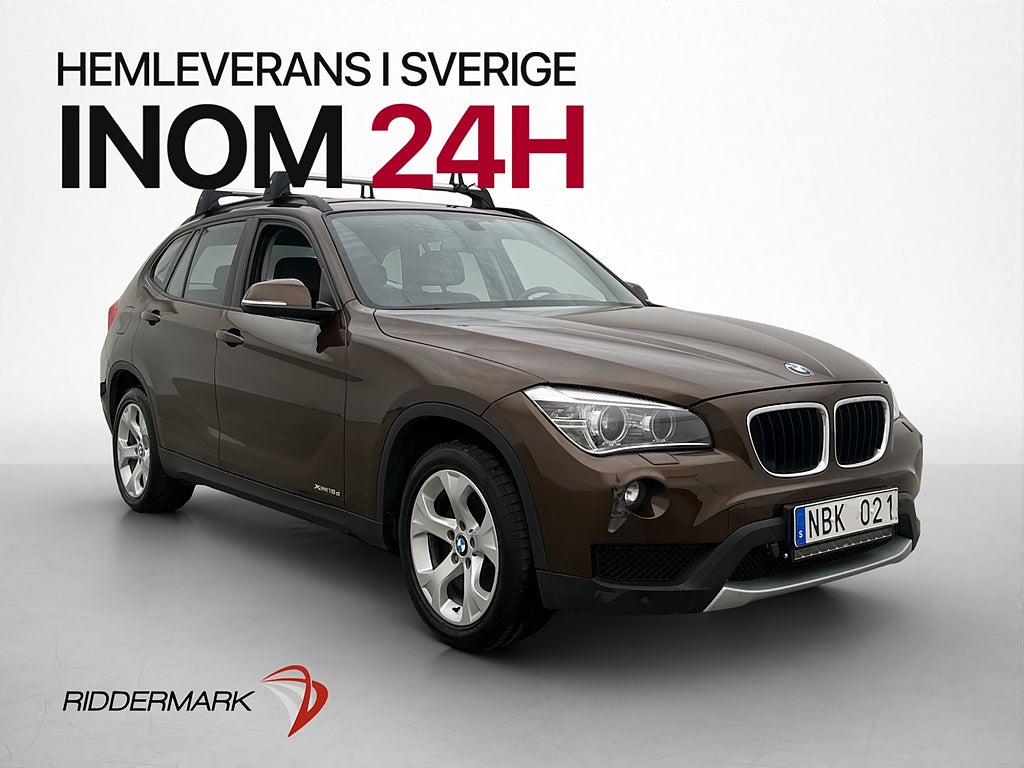 BMW X1 xDrive18d Steptronic 143hk P-Sensor Dragkrok Keyless