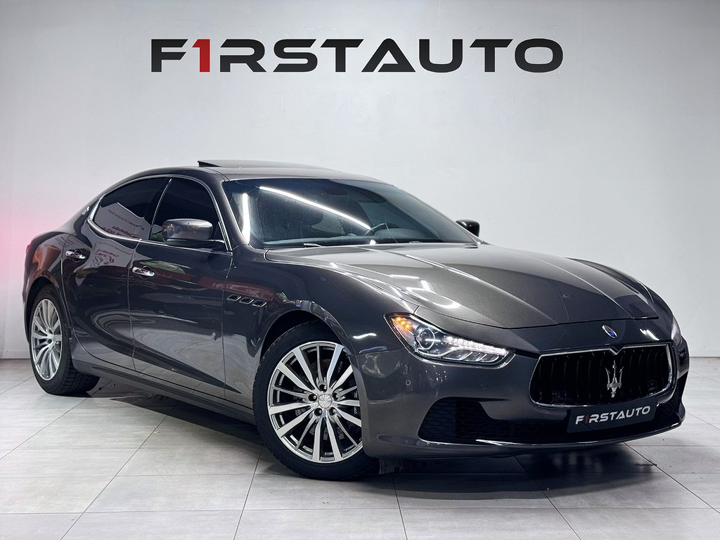 Maserati Ghibli Diesel TAKLUCKA NAVI B-KAMERA EXCLUSIVE SPEC