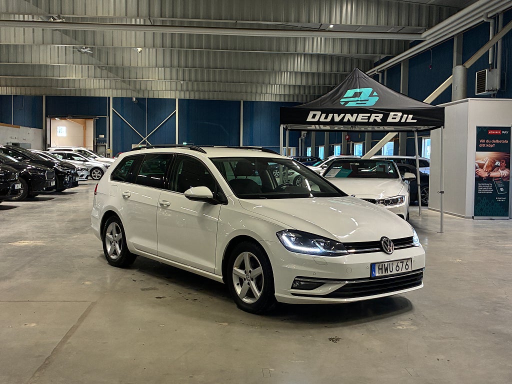 Volkswagen Golf Sportscombi 1.5 TSI Aut GT Pluspaket | Värmare+Dragkrok