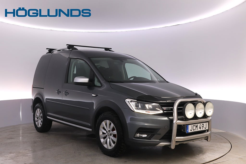 Volkswagen Caddy Alltrack 2.0 TDI BMT 4MOTION VÄRMARE CARPLAY DRAG PDC