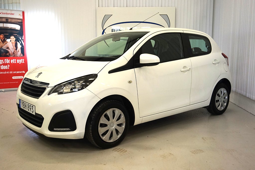 Peugeot 108 5-dörrar 1.0 VTi Euro 6