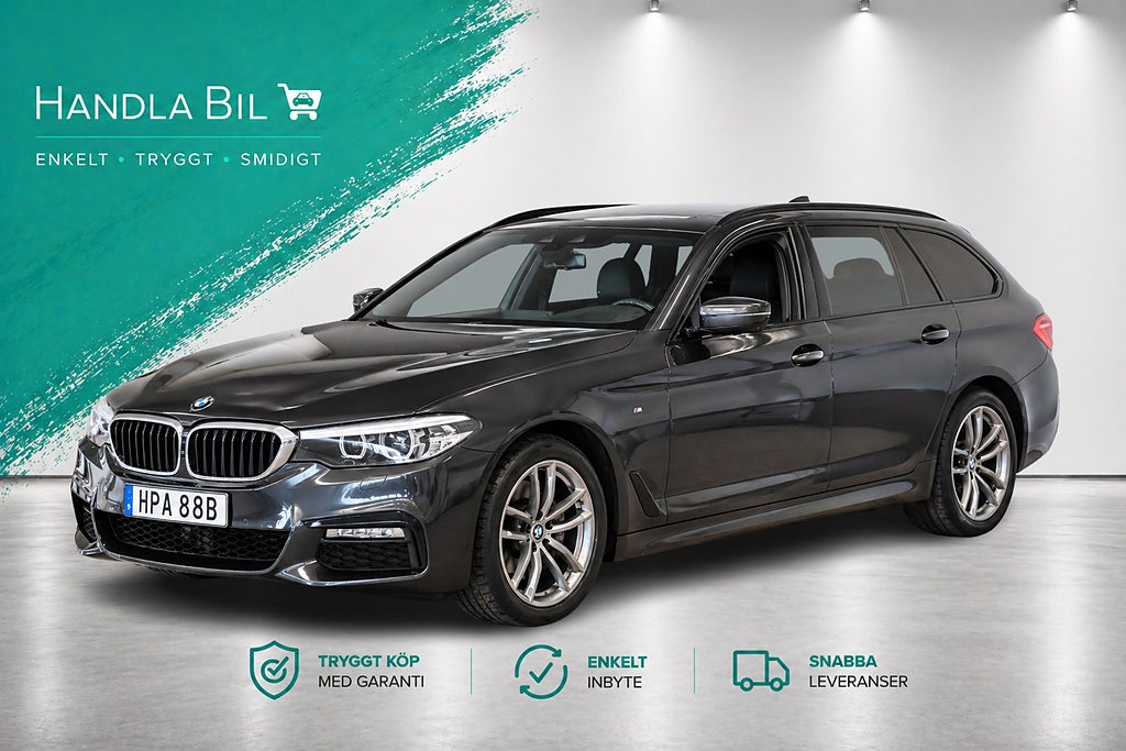 BMW 520 d xDrive Touring Värmare Skinn Drag 360° Navi SoV