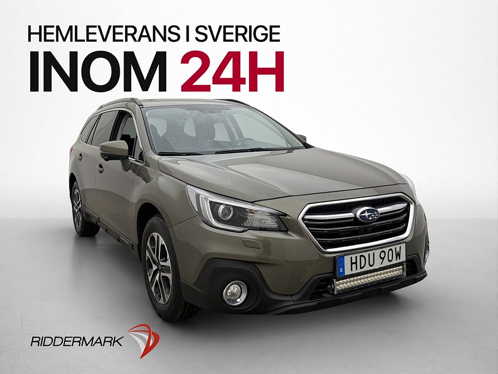 Subaru Outback 4WD 175hk En-Brukare Kamera CarPlay Dragkrok